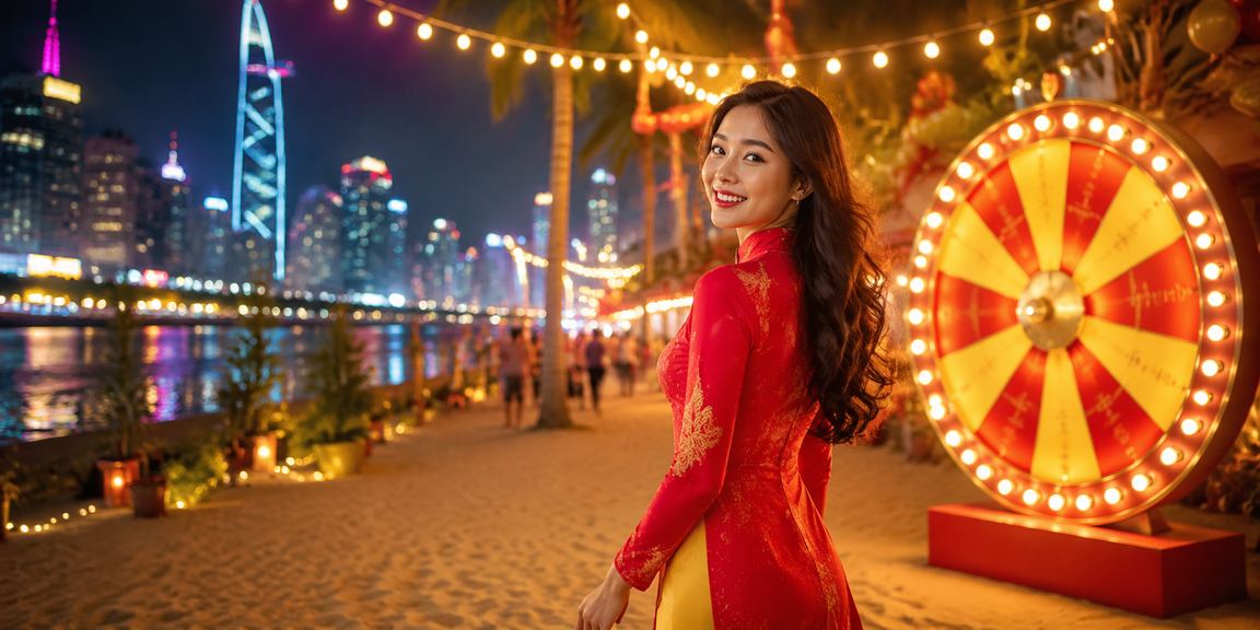 Sự kiện quay số và Nổ Hũ tại trung tâm Hồ Chí Minh cùng spinner