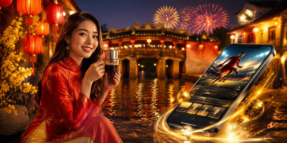 Người dùng tại Hội An theo dõi kết quả cá cược thể thao và kiểm tra cashback trên điện thoại